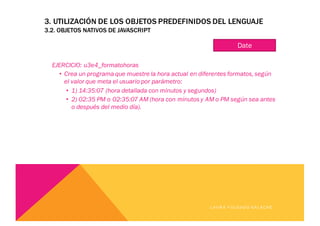Programas Predefinidos 3. Utilización de los objetos predefinidos del lenguaje | PDF