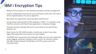 Key Concepts for Protecting the Privacy of IBM i Data | PDF