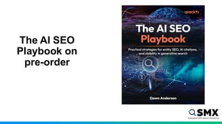 The AI SEO
Playbook on
pre-order
 