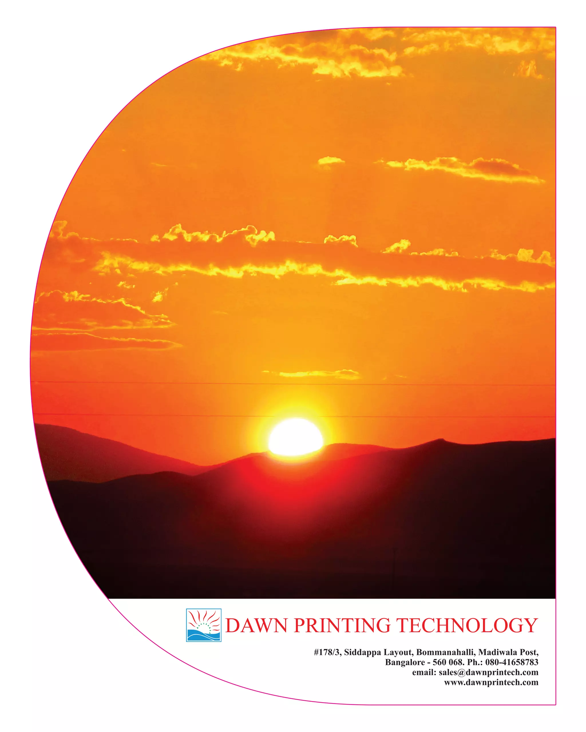 Dawn printing brochure | PDF
