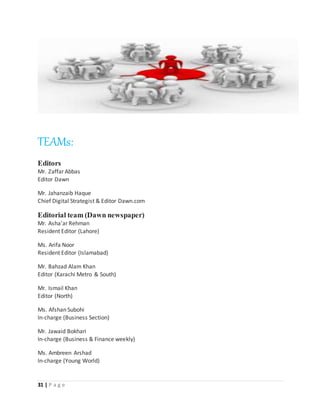 Dawn Newspaper Term Report