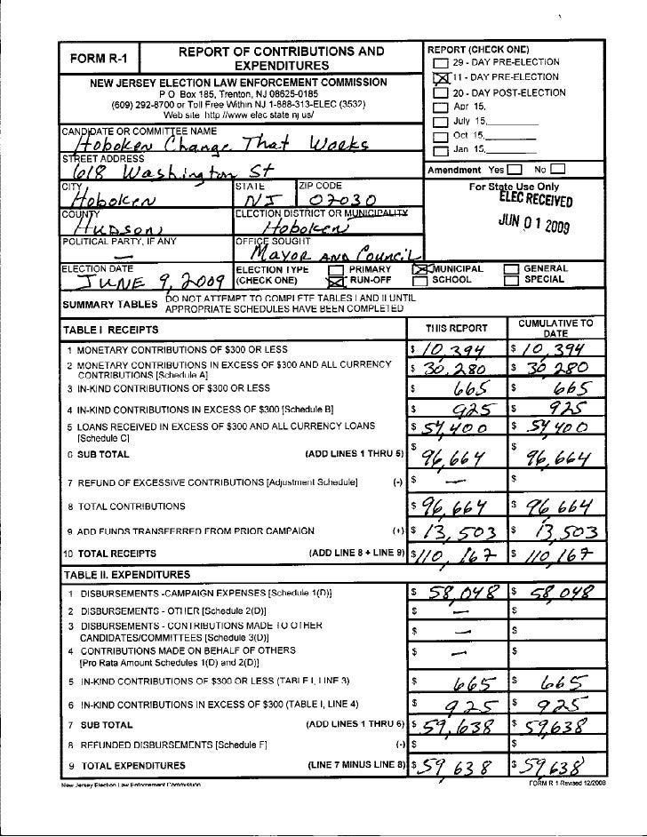 Dawn Zimmer Joint Committee Runoff R1 Form