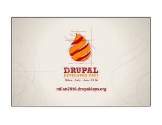 Da X a Drupal 8, migra tutto e vivi sereno