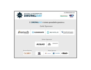 Da X a Drupal 8, migra tutto e vivi sereno