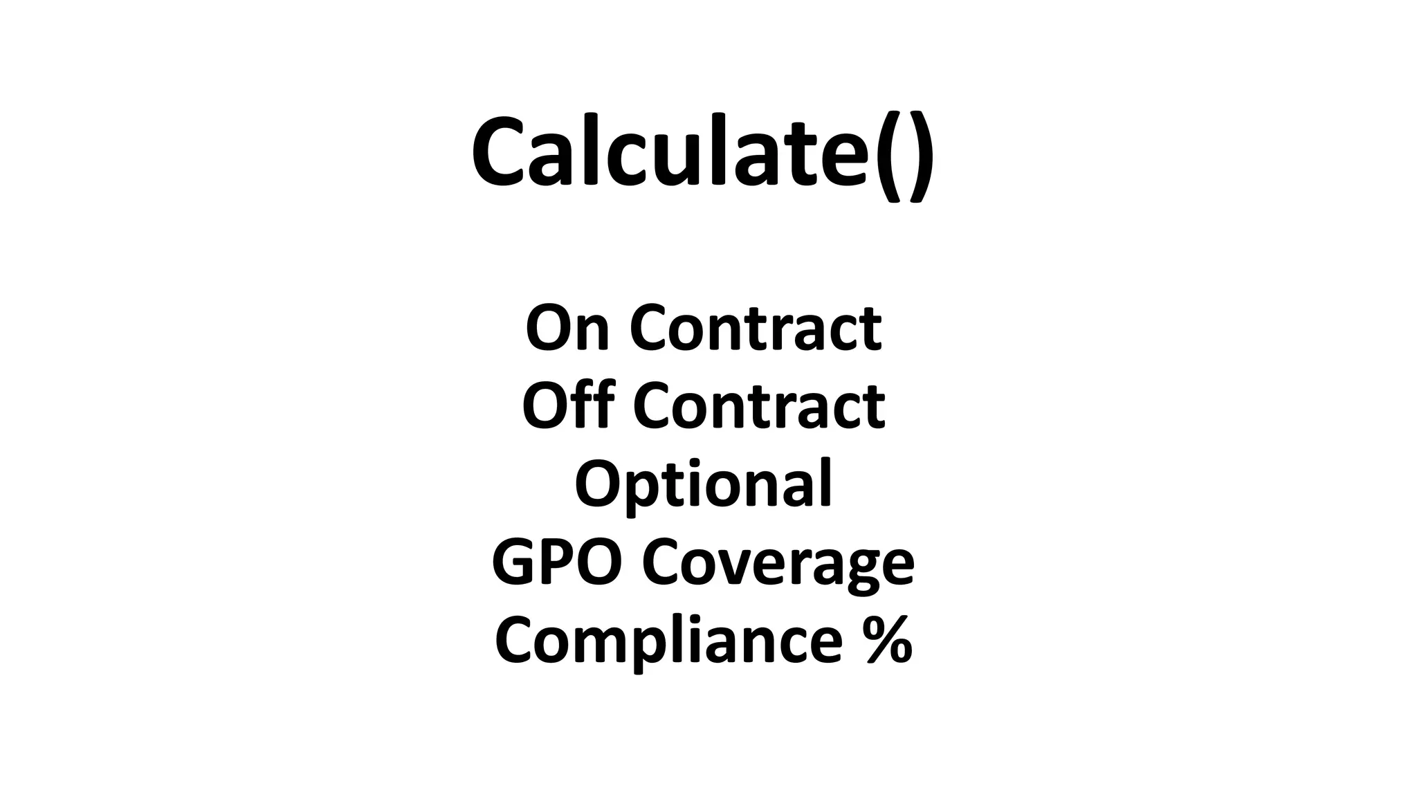 Simple Calculate Filter
Sales Customer BCD = CALCULATE([Sales], 'Customer'[Name] = "BCD")
Fixed value
 