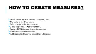 Comprehensive Guide to DAX Expressions in Power BI for Data Analysis | PPTX