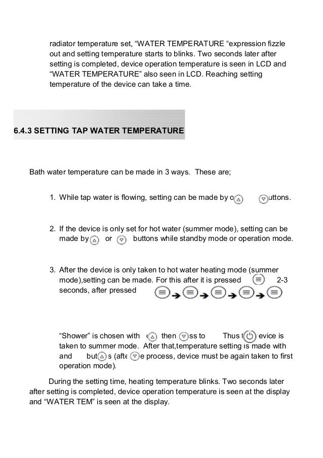 U6700 U9ad8 Ever Electric Hot Water Heater Temperature Settings