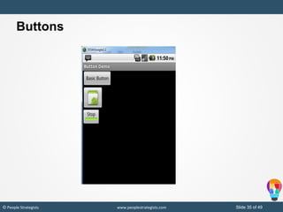 Slide 35 of 49© People Strategists www.peoplestrategists.com
Buttons
 