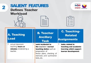 Instructor Loads Example Day-1-DO5-Orientation about education in teaching loads. | PPTX