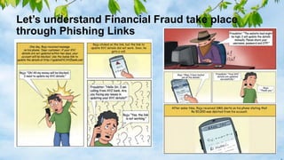 Let’s understand Financial Fraud take place
through Phishing Links
 