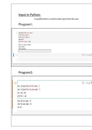 assignment in ppt explo with documantation | PDF