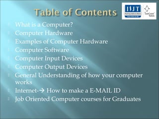Day 1 basic computer | PPT