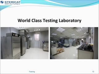 World Class Testing Laboratory
13Training
 