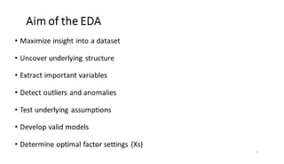 CVR MLAME FDP - Day-2 FN Session - EXPLORATORY DATA ANALYSIS (EDA) | PDF