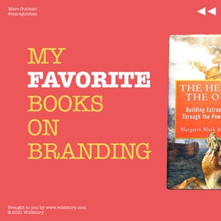 My Favorite Books On Branding
