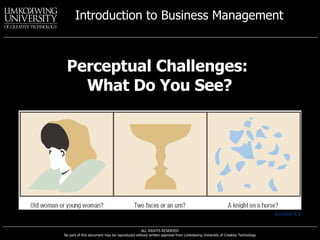 Perceptual Challenges:  What Do You See? Exhibit 8.5 