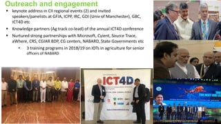 ICRISAT Global Planning Meeting 2019: Digital Agriculture and Youth by Ram Dhulipala and team