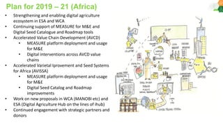 ICRISAT Global Planning Meeting 2019: Digital Agriculture and Youth by Ram Dhulipala and team