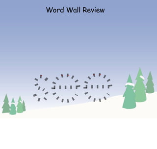 Word Wall Review 