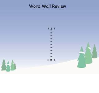 Word Wall Review 