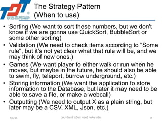 Comprehensive Guide to the Strategy Design Pattern in Software ...