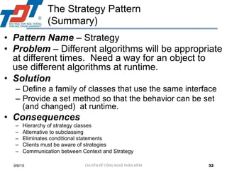 Comprehensive Guide to the Strategy Design Pattern in Software ...