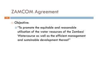 Challenges and Opportunities: water management and development in the ...