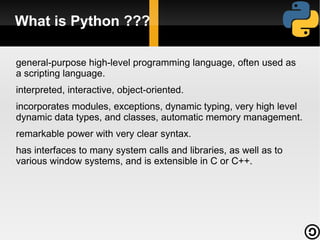 Linux and Python 