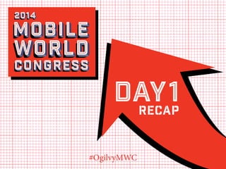 2014

Mobile

world
Congress

Day1
Recap
#OgilvyMWC

 