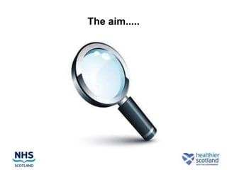 The aim.....
 