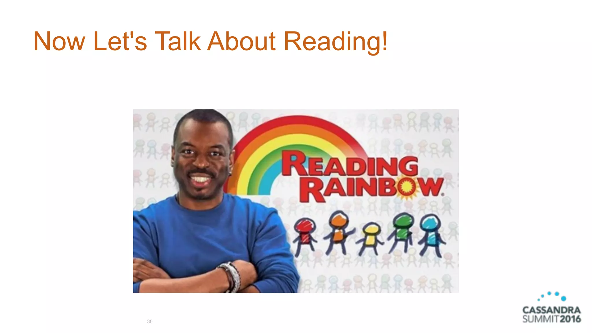 Now Let's Talk About Reading!
36
 