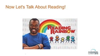 Now Let's Talk About Reading!
36
 