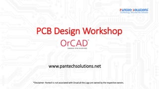 Pattech Design Comprehensive PCB Design Workshop: From Basics to 8051 Microcontroller ...