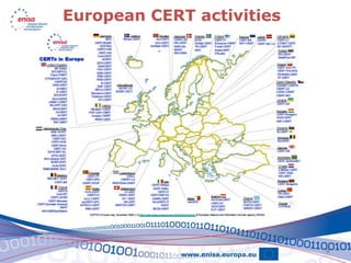 European CERT activities




                           9
 
