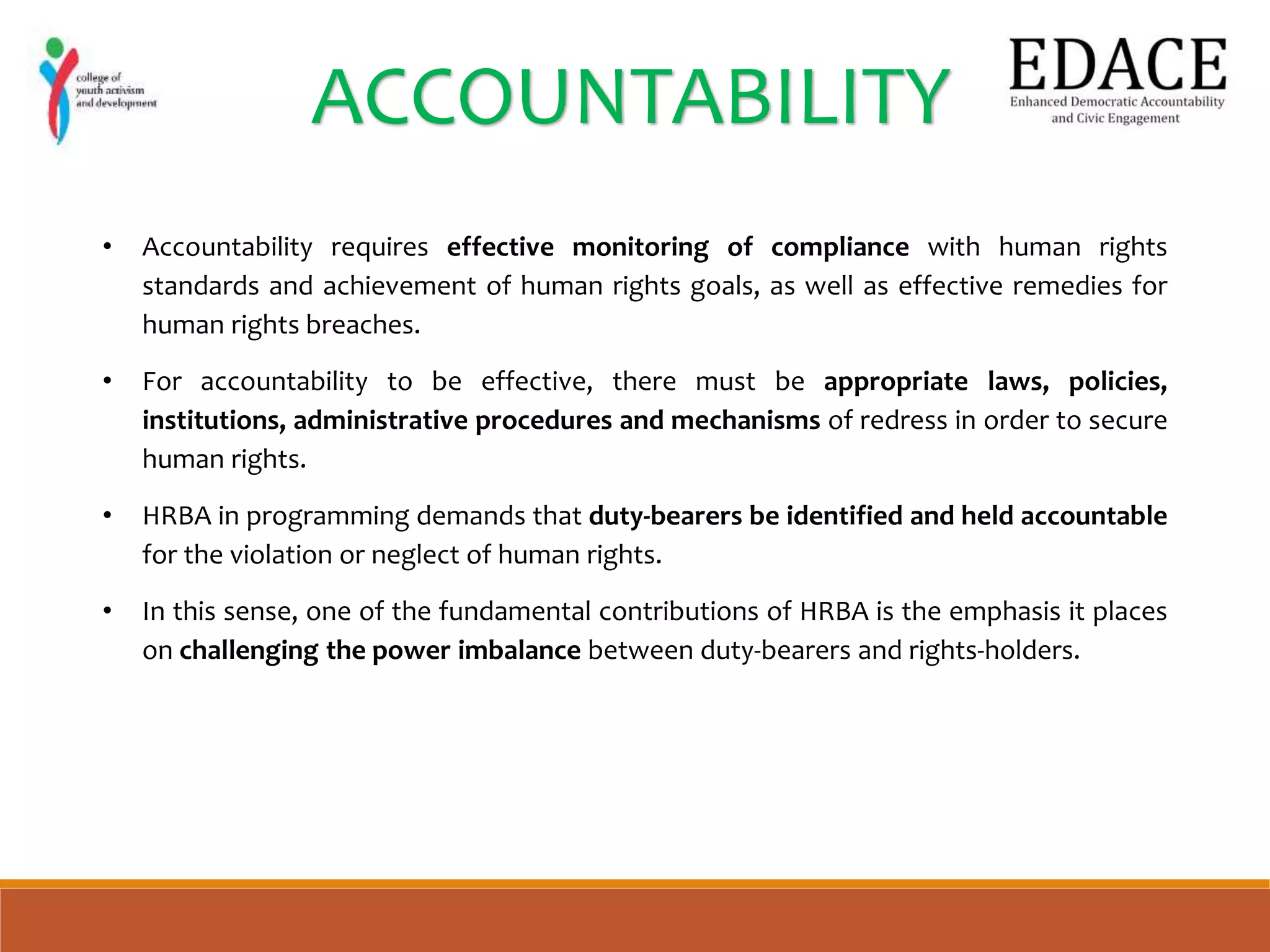 Day 1 human rights based approach | PPTX