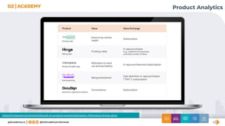 https://mixpanel.com/content/guide-to-product-analytics/chapter_1/#product-bring-value
Product Analytics
 
