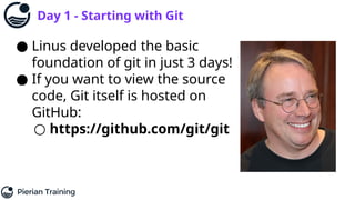 DAY 1 - Introduction to Git.pptxttttttttttttttttttttttttttttt | PPTX