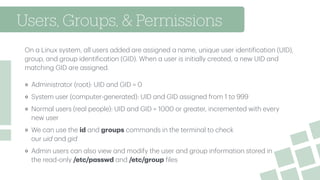 Introduction to Linux and Basic Commands | PDF