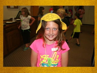 A Child wearing a helmet**
 