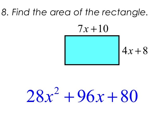 POLYNOMIALS - Add Subtract Multiply