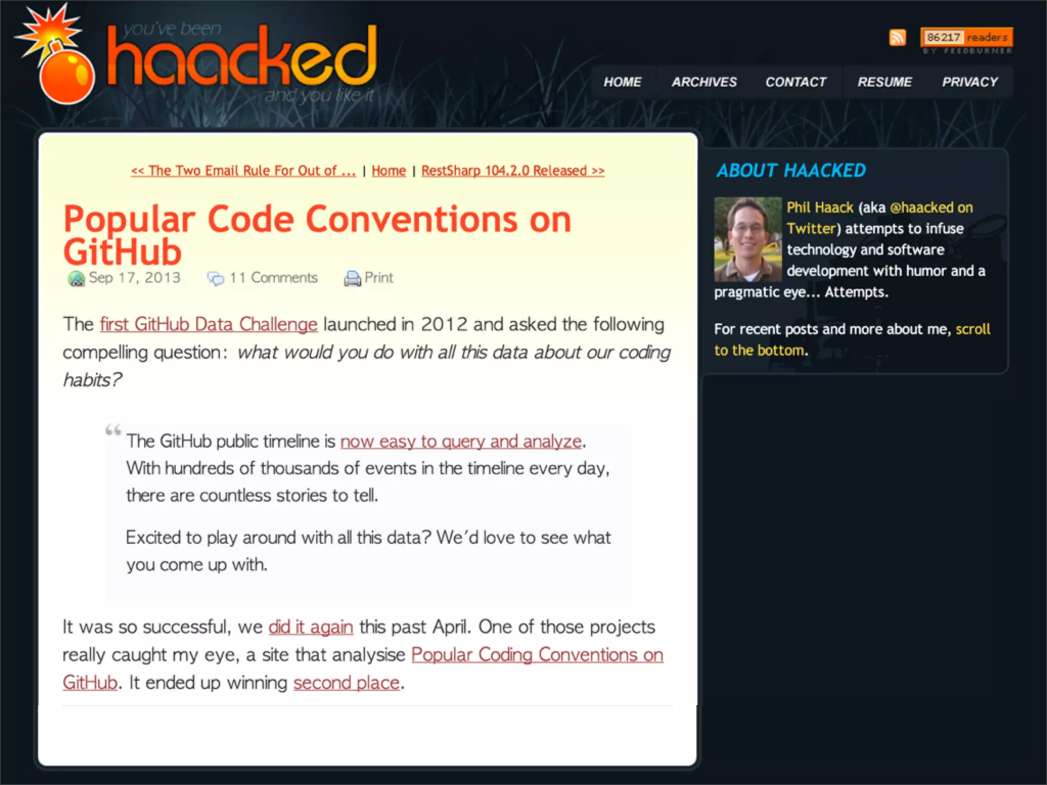 데이터의
선형적인 증가

http://www.ﬂickr.com/photos/78428166@N00/3829063385/

 