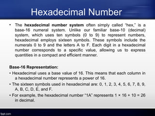 Day 10-12 Conversion of Computer Number (Octal, Decimal, & Hexadecimal ...