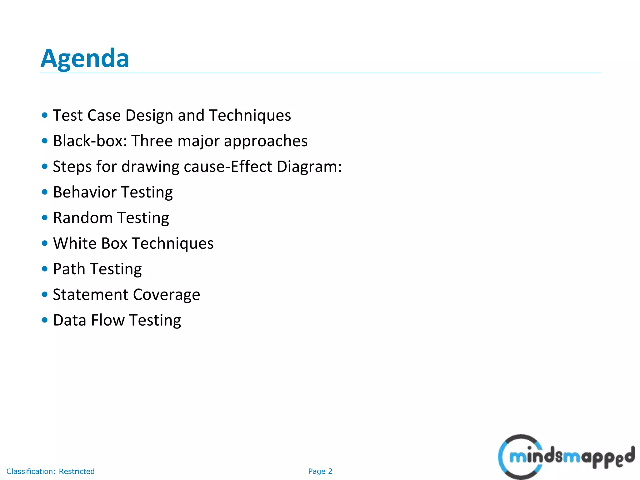 Test Case Design and Technique | PPTX