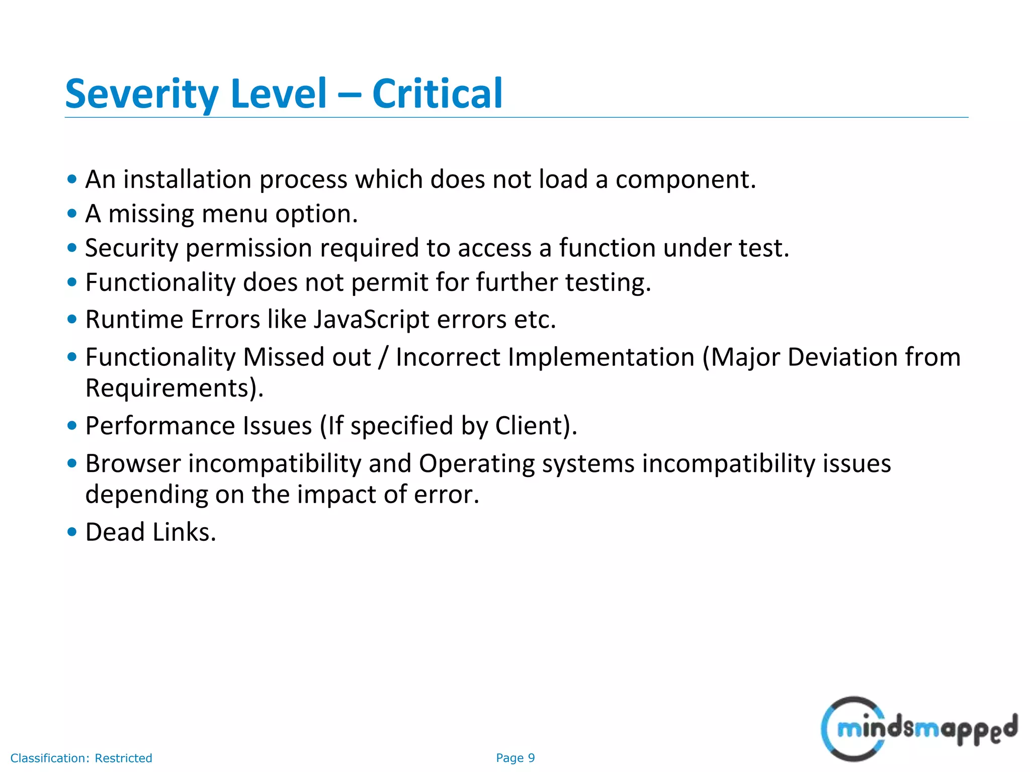 Defect Life Cycle | PPSX
