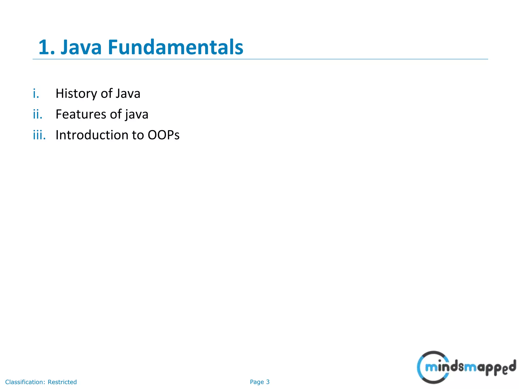 Core java for selenium ppt