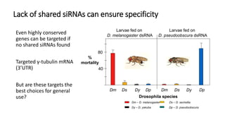 RNA interference technologies to control pests and pathogens - Steve ...