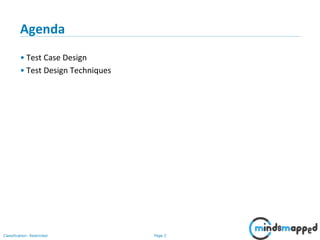 Test Case Design and Design Techniques | PPTX