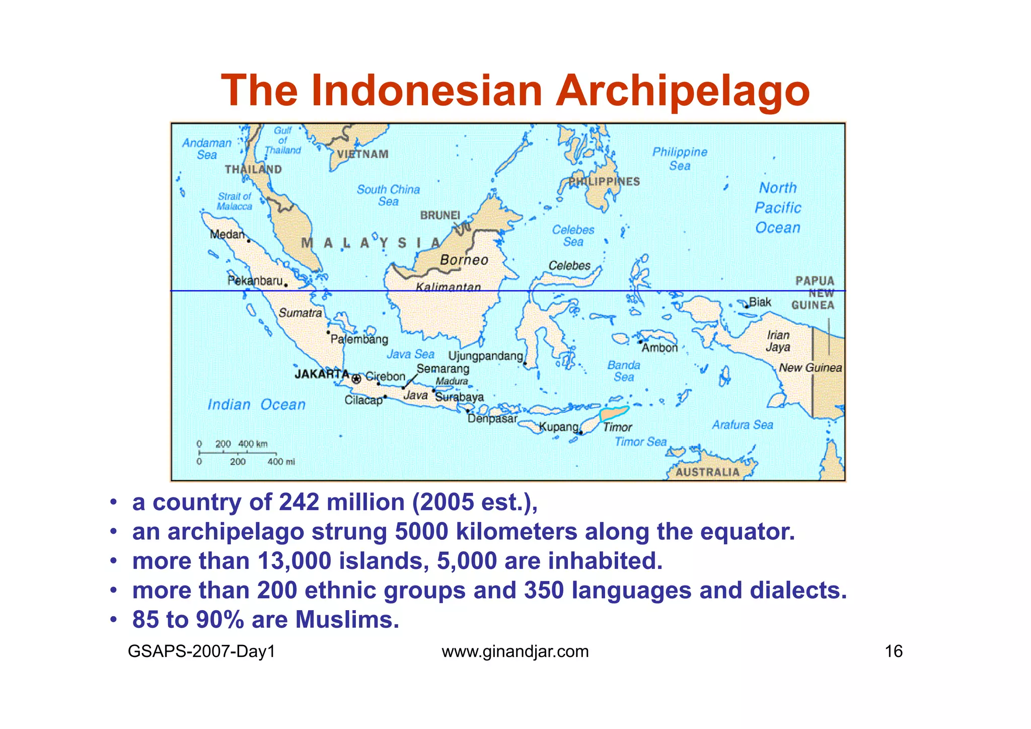 Day 1: Governance and Economic Crisis -The Case of Indonesia-