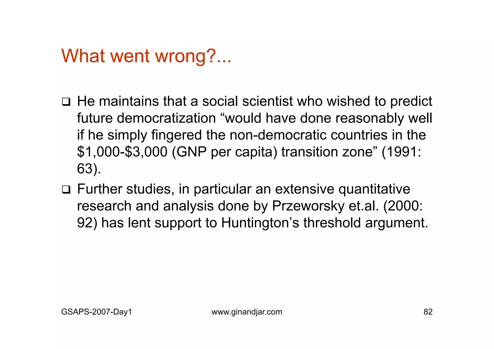 Day 1: Governance and Economic Crisis -The Case of Indonesia-