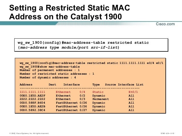 day 13 1 1 catalyst switch mac address size